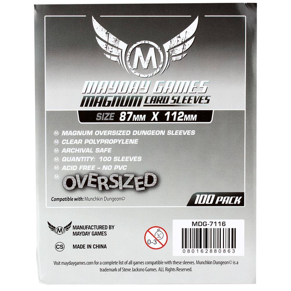 Mayday Standard Magnum Oversized Sleeves Hüllen 87x112mm 100 Stück - 7116 (+)