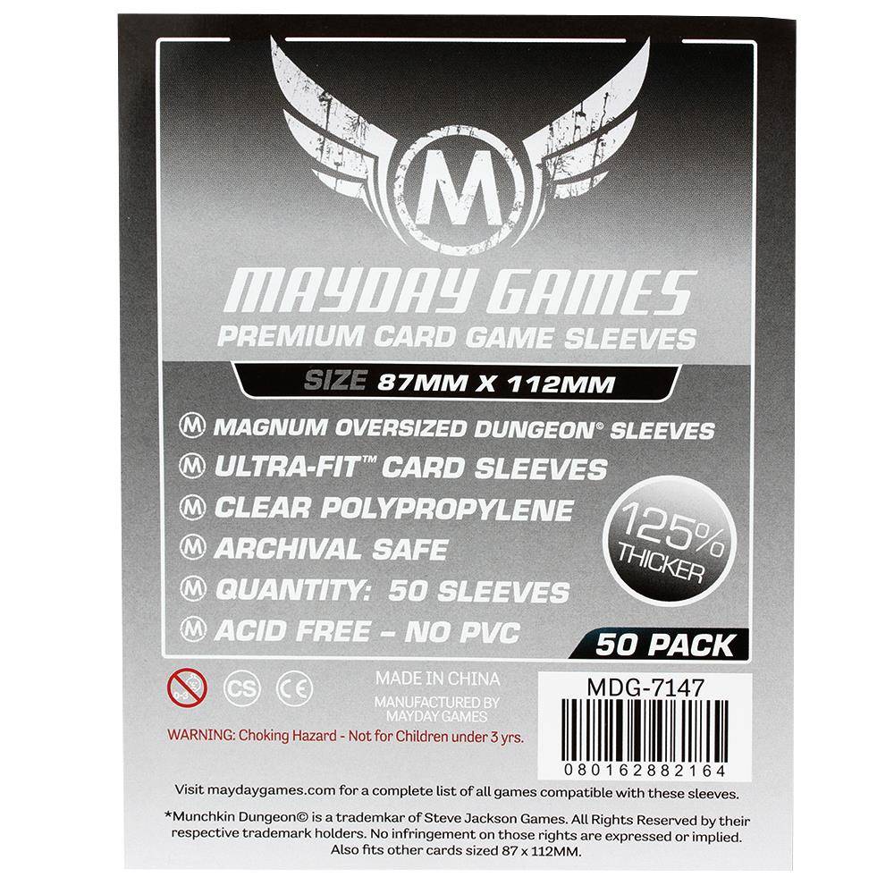 Mayday Premium Magnum Oversized Sleeves Hüllen 87x112mm 50 Stück - 7147 (+)