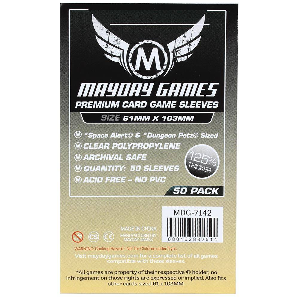 Mayday Premium Magnum Sleeves Hüllen 61x103mm 50 Stück - 7142 (+)