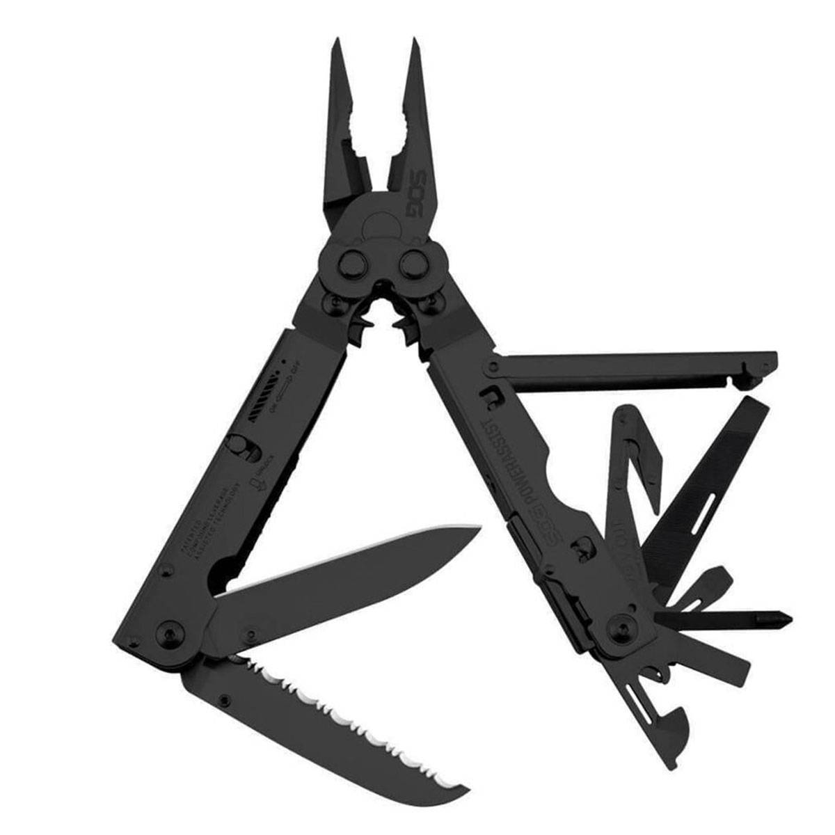 SOG PowerAssist Black Oxide Multitool