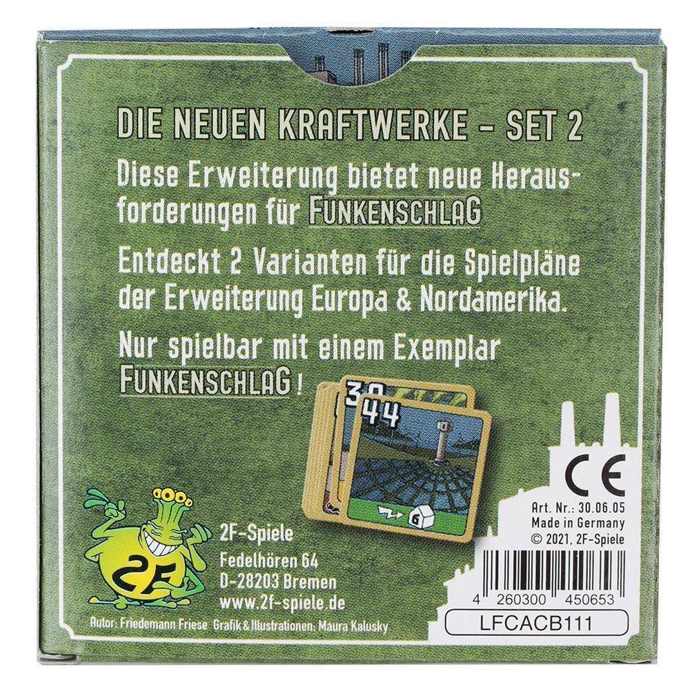 Funkenschlag - Die neuen Kraftwerke Set 2 (Recharged Version) 14. Erweiterung