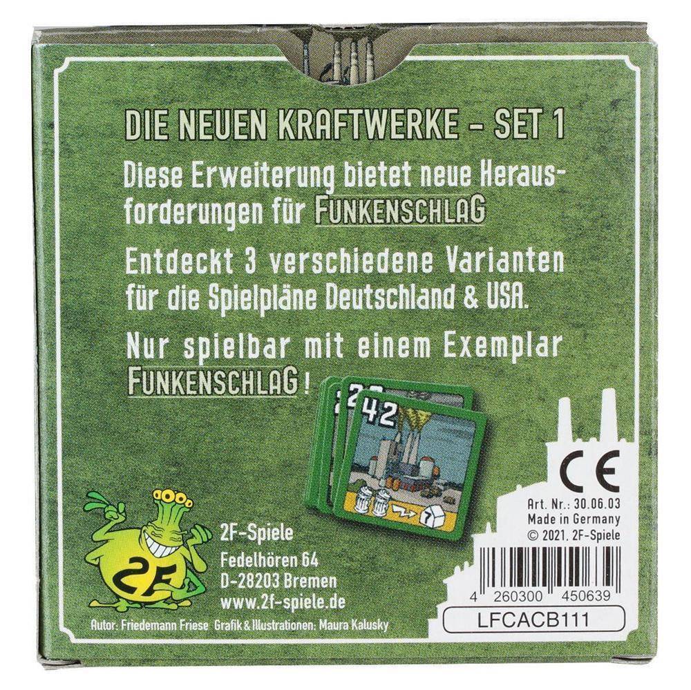 Funkenschlag - Die neuen Kraftwerke Set 1 (Recharged Version) 3. Erweiterung