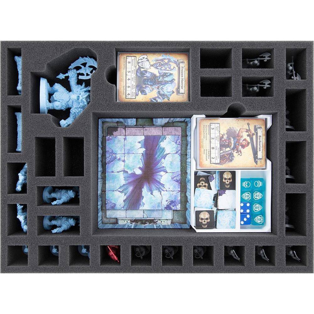 Feldherr Schaumstoff-Set + Halter für HeroQuest (2021) Der eisige Schrecken Core (+)
