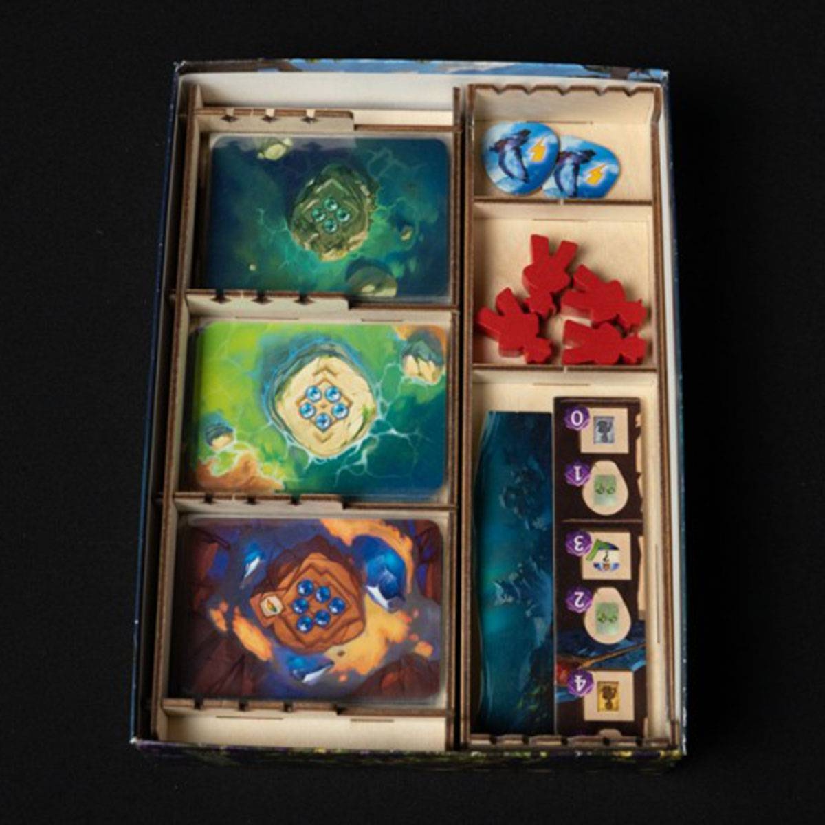 Laserox Insert für die Verlorenen Ruinen von Arnak - Organizer V3