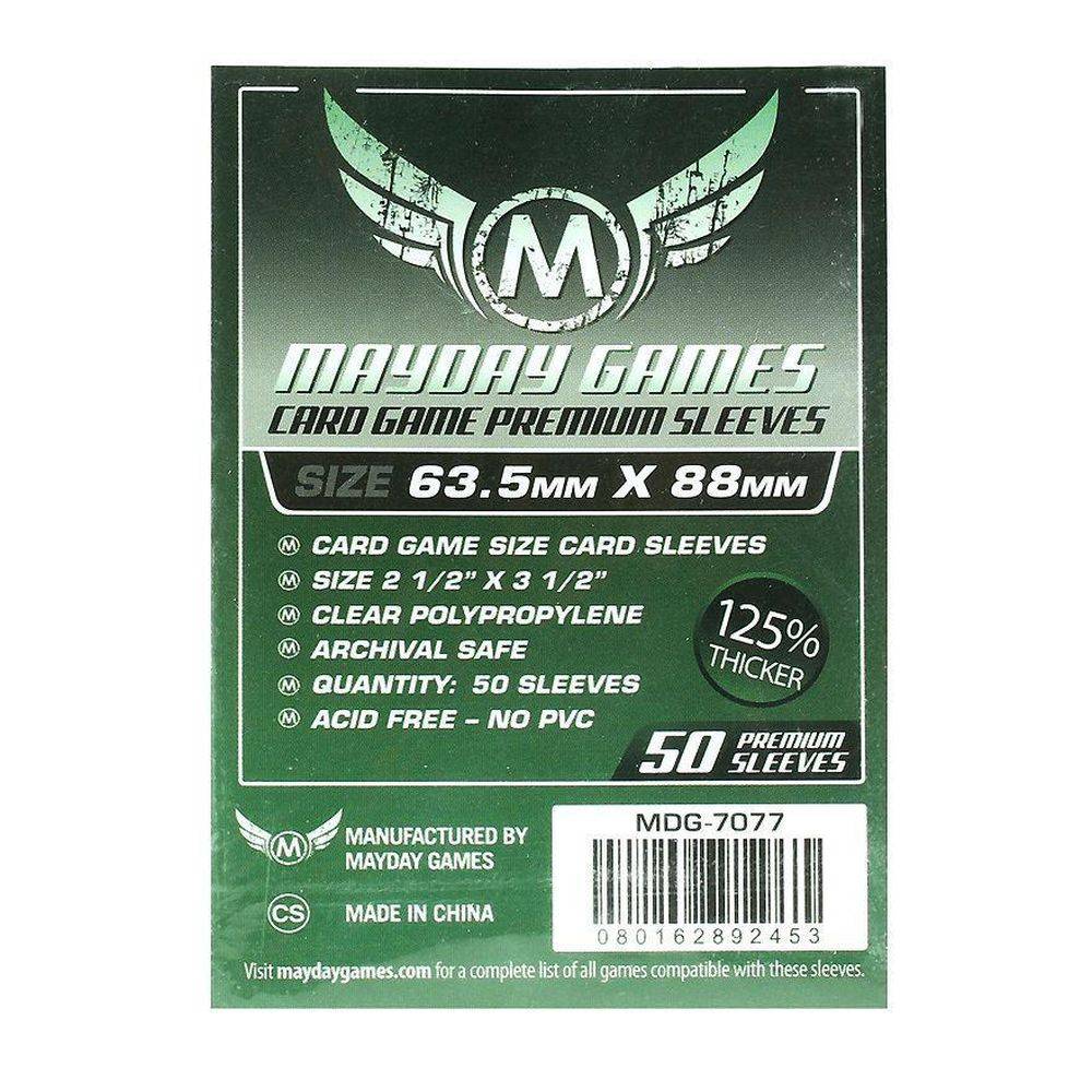 Mayday Premium Sleeve Hüllen 7077 Vorteilspack für Gleichgewicht des Schreckens