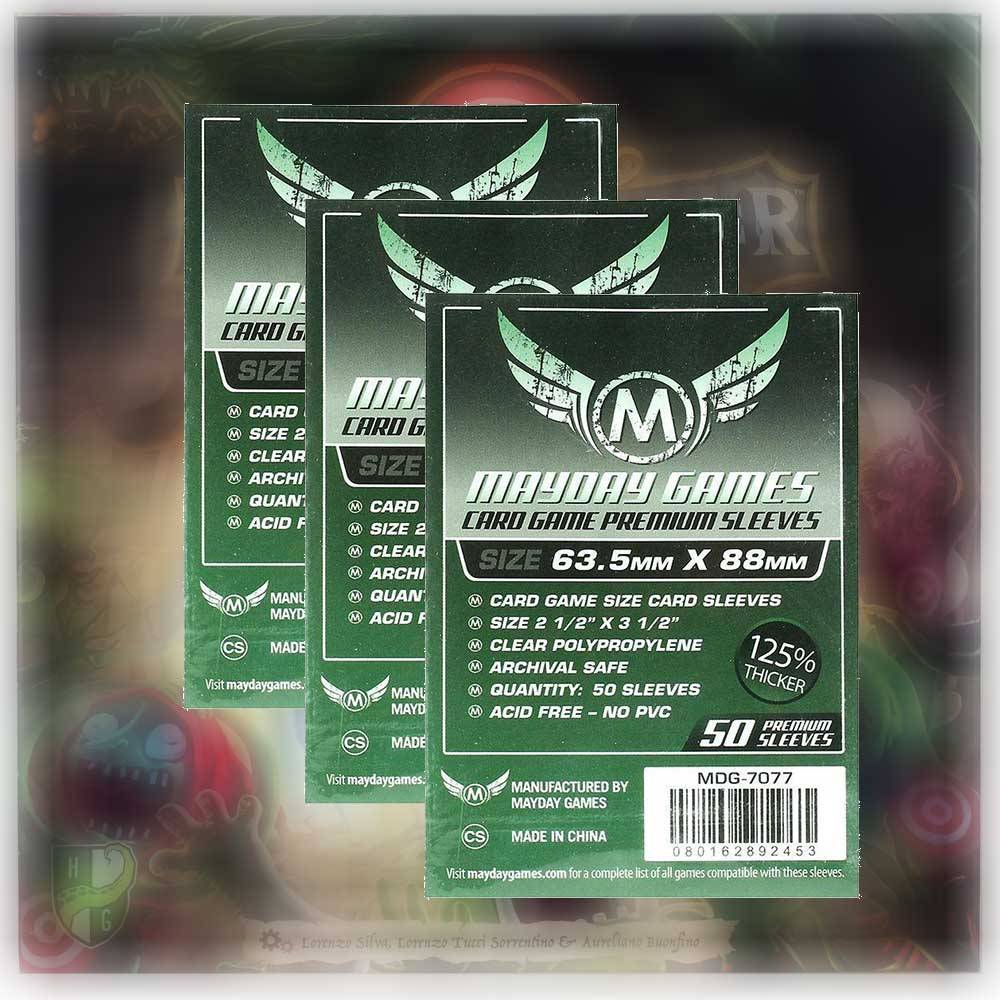 Mayday Premium Sleeves Hüllen 7077 Vorteilspack für Dungeon Fighter