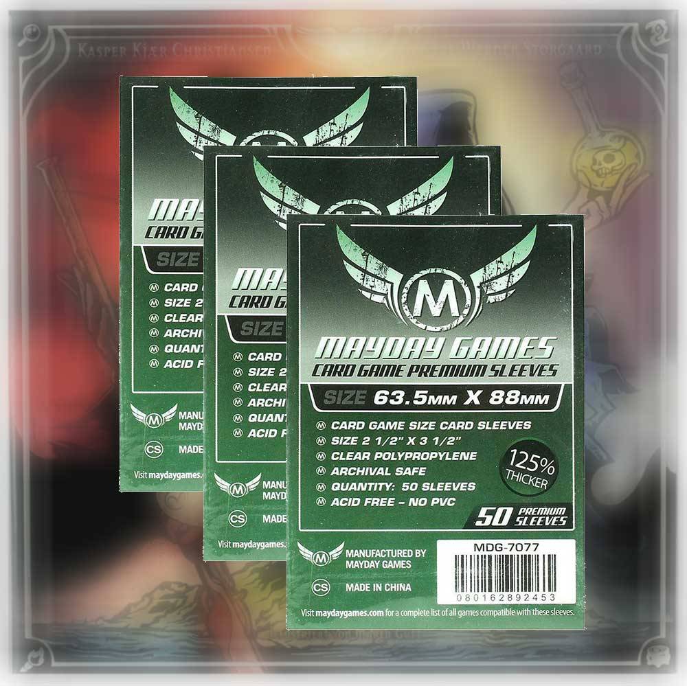 Mayday Premium Sleeves Hüllen 7077 Vorteilspack für Pagan: Fate of Roanoke