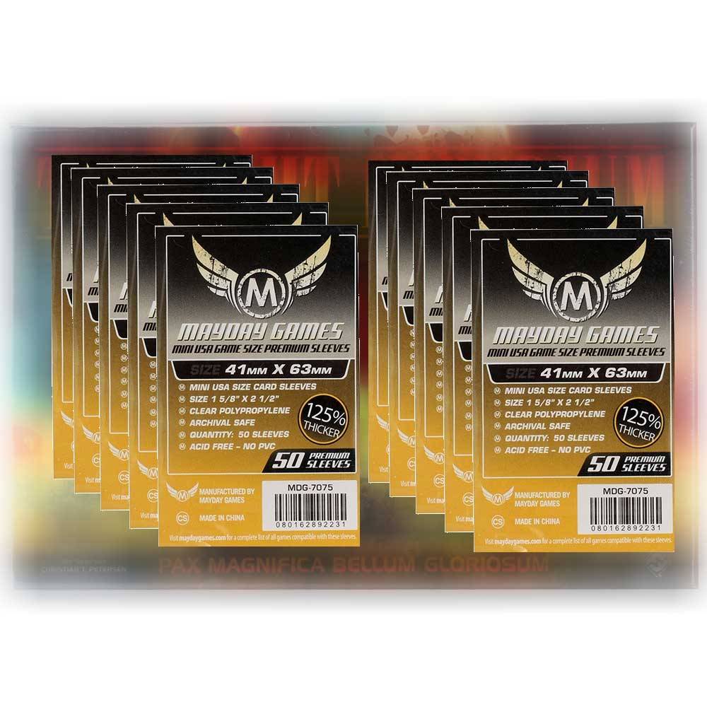 Mayday Premium Sleeves Hüllen 7075 Vorteilspack für Twilight Imperium