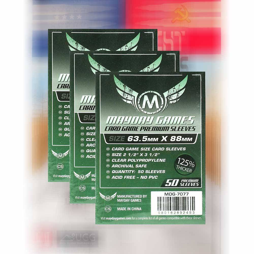 Mayday Premium Sleeve Hüllen 7077 Vorteilspack für Gleichgewicht des Schreckens