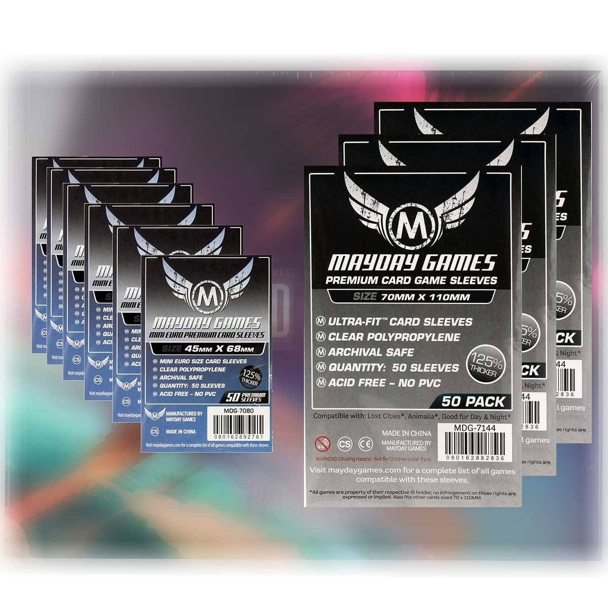 Mayday Premium Sleeves Hüllen 7080 + 7144 Vorteilspack für Voidfall