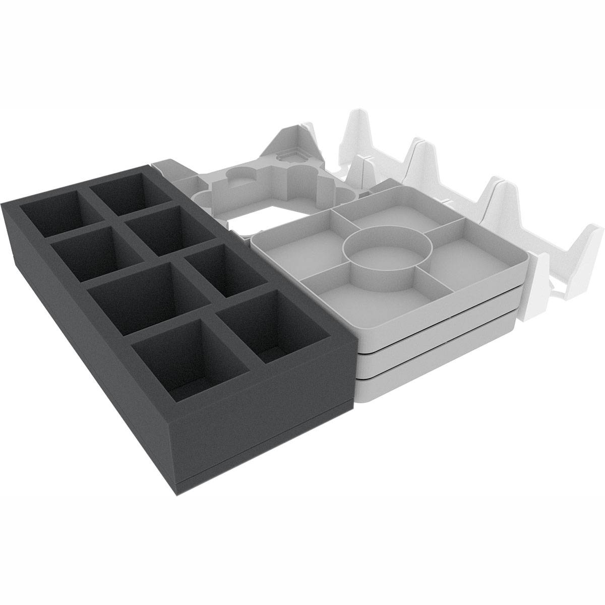 Feldherr Organizer und Schaumstoff-Set für Expeditions - Brettspielbox (ORG249) (+)
