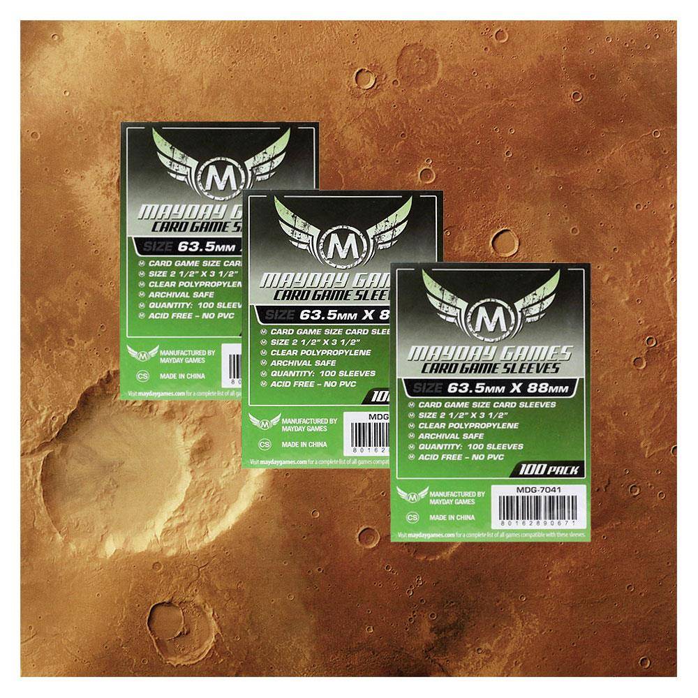 Mayday Standard Card Game Sleeves Hüllen 7041 Vorteilspack für Terraforming Mars
