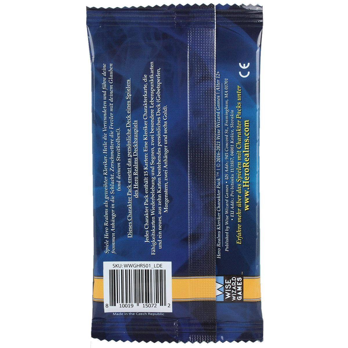 Wise Wizard Games Hero Realms - Charakter Pack Kleriker - Erweiterung (DE)