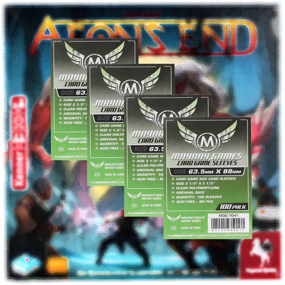 Mayday Standard Sleeves Kartenhüllen 7041 Vorteilspack für Aeons End