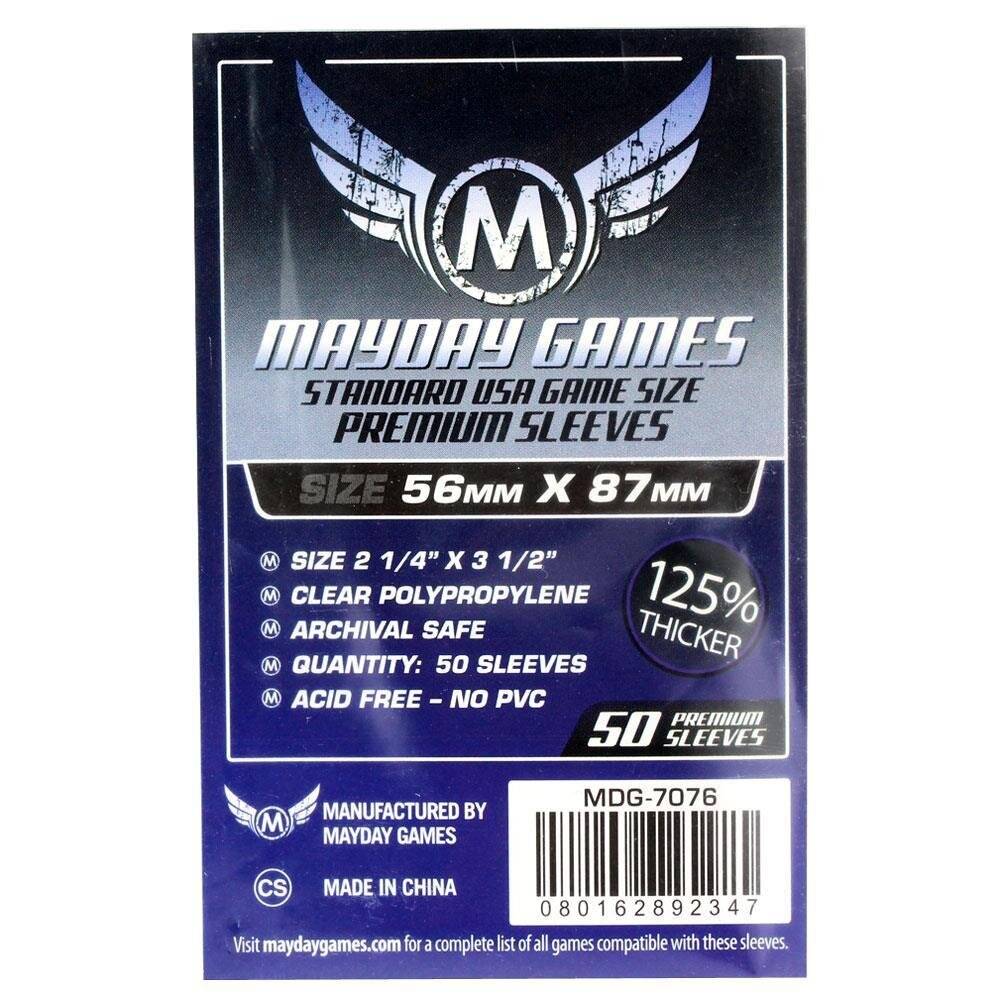 Mayday Premium Sleeves Hüllen 7076 Vorteilspack für Great Western Trail