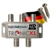 DVBT DVBC DVBS Sat F-Splitter 4-fach Antennenverteiler Weiche Kabelfernsehen DVBT DVBC DVBS Sat F-Splitter 4-fach Antennenverteiler Weiche Kabelfernsehen