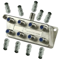 Breitband Kabel Verteiler 8-fach TV Weiche BK DVB-T DVBT2 Kabelfernsehen Breitband Kabel Verteiler 8-fach TV Weiche BK DVB-T DVBT2 Kabelfernsehen