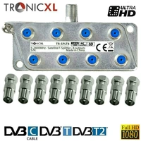 Breitband Kabel Verteiler 8-fach TV Weiche BK DVB-T DVBT2 Kabelfernsehen Breitband Kabel Verteiler 8-fach TV Weiche BK DVB-T DVBT2 Kabelfernsehen