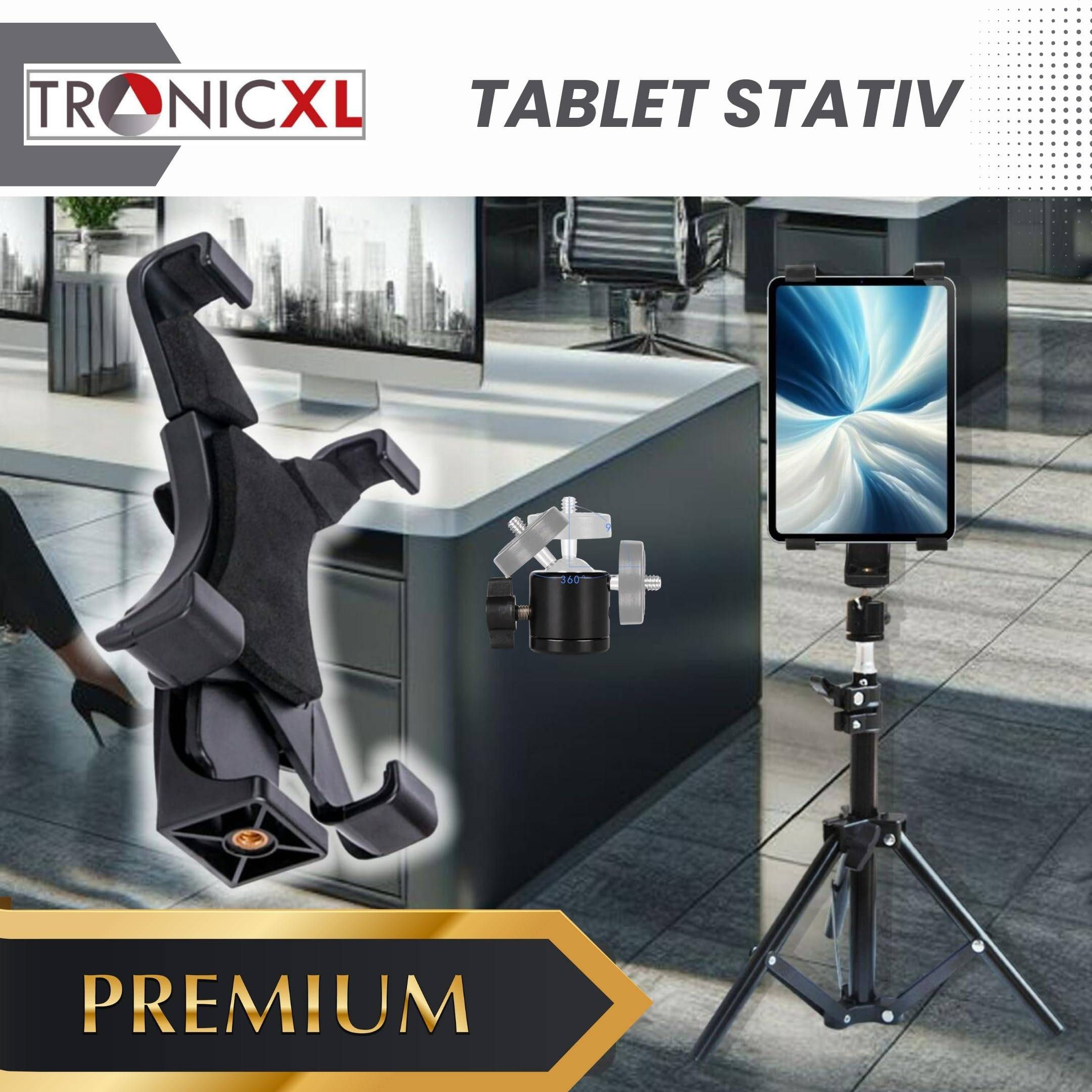 Ständer Stativ 210cm für 10" Tablet Tablets für iPad Mini Air 1 2 Samsung Android Halterung Kamerastativ Tripod