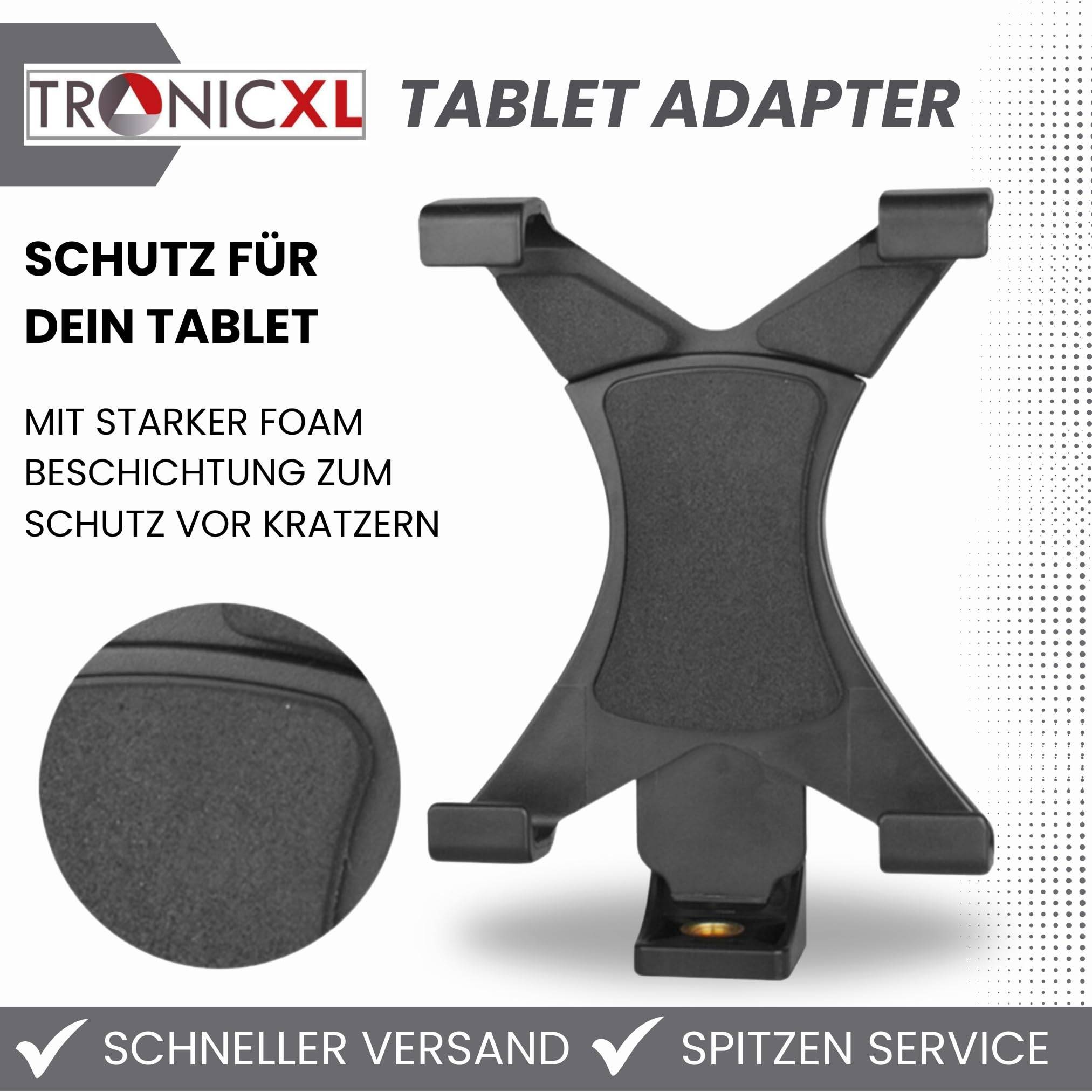 Stativ Adapter Tablet 7 - 10 Zoll für Ipad Mini Samsung Halterung Tab 10" Adaptor Tablets Kamerastativ Halterung Halter