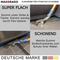 Flache Bodendüse Ersatzteil für Dyson Original V7 V8 V10 V11 V15 Flat Out Head Bürste Düse Staubsauger flach Flache Bodendüse Ersatzteil für Dyson Original V7 V8 V10 V11 V15 Flat Out Head Bürste Düse Staubsauger flach