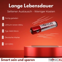 950mAh Akku AAA für Telefon Medion Life S63003 S63026 S63047 P62004 MD82144 950mAh Akku AAA für Telefon Medion Life S63003 S63026 S63047 P62004 MD82144