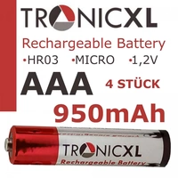 950mAh Akku AAA für Telefon Medion Life S63003 S63026 S63047 P62004 MD82144 950mAh Akku AAA für Telefon Medion Life S63003 S63026 S63047 P62004 MD82144