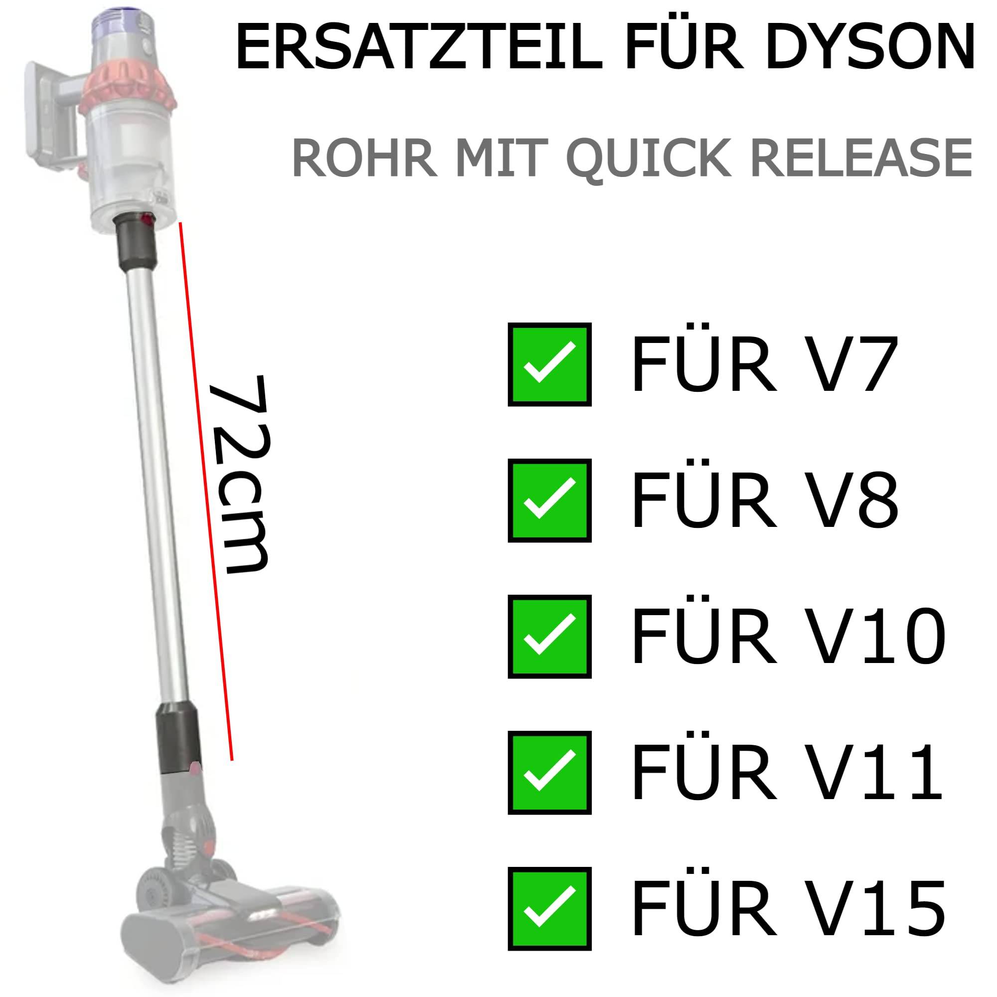 Staubsauger Rohr für Dyson V7 V8 V10 V11 V15 Staubsaugerrohr Ersatzteil Zubehör Ersatzteile Stab Stange 967477-01