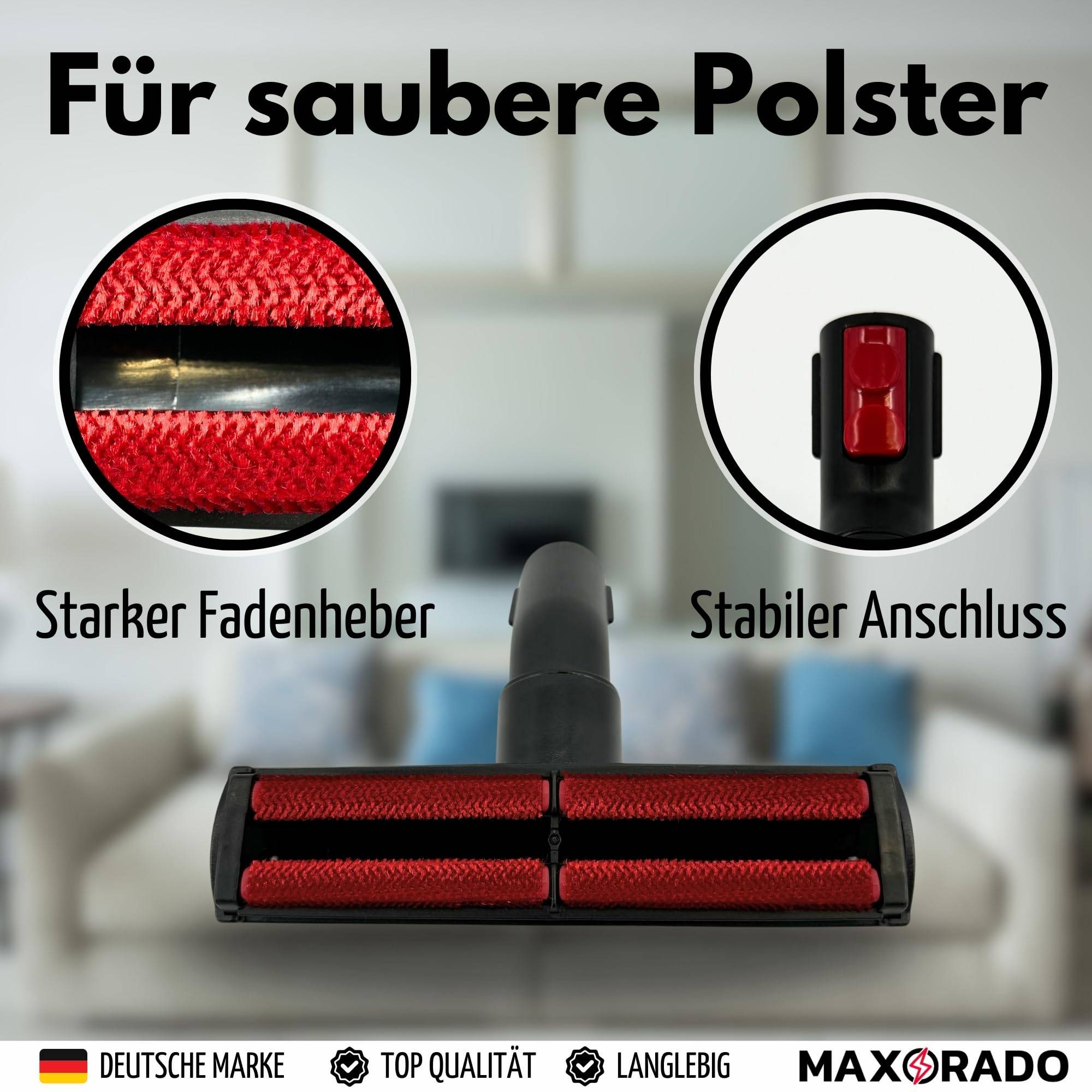 Tierhaardüse für Dyson Staubsauger Aufsatz Katze Hund V7 V8 V10 V11 V15 GEN Polsterdüse Düse Bürste Ersatzteil Tierhaar