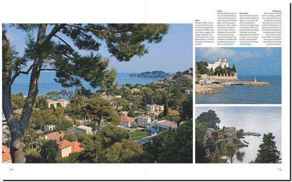 Reise entlang der Côte d'Azur