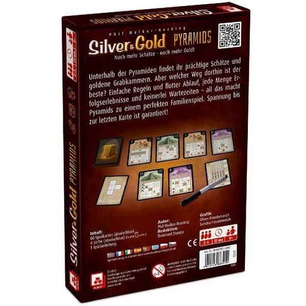 Silver & Gold Pyramids - das Spiel für endlos viele Abenteuer