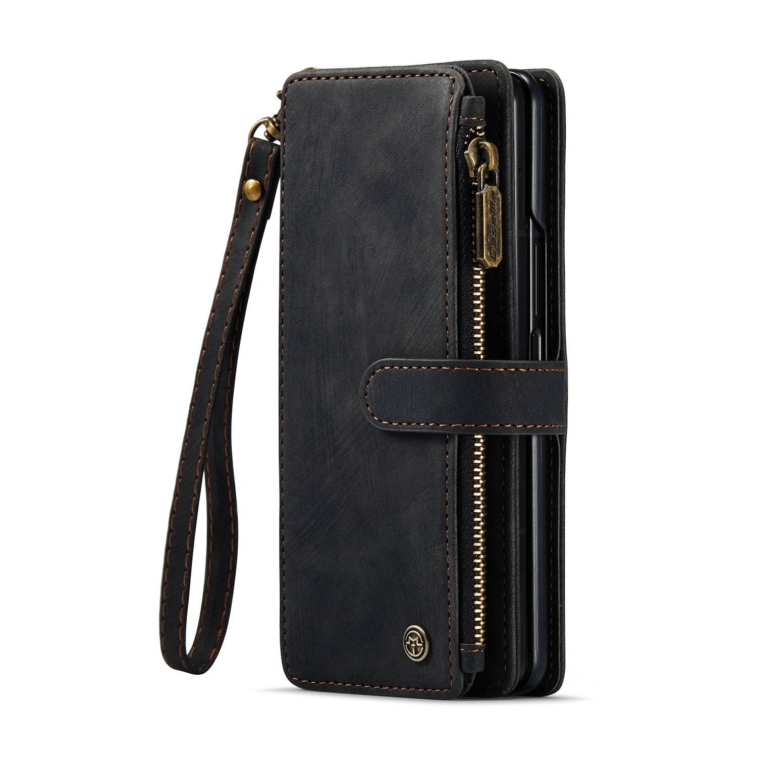 Für Samsung Galaxy Z Fold6 Kunstleder Multifunktion Wallet Tasche Case