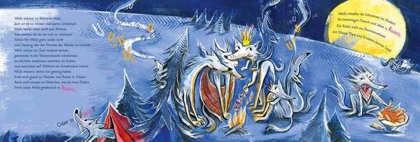 Wölfe in Rudeln kochen Nudeln mit Pudeln - Würzige Tierreime mit Rätselsalat