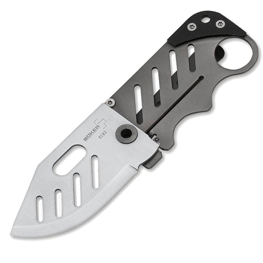 Böker Plus Credit Card Knife Taschenmesser - Titangrau