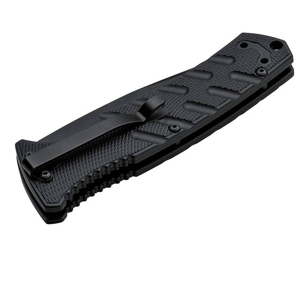 Böker Plus Strike Tanto All Black Taschenmesser - Schwarz