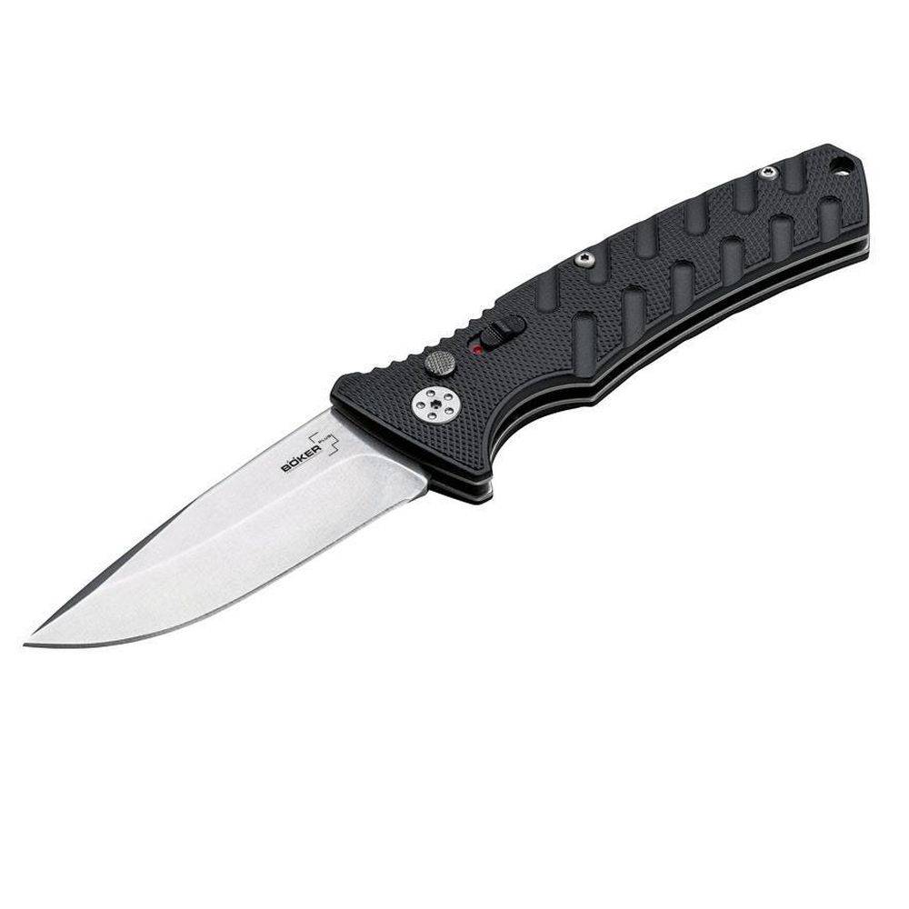 Böker Plus Strike Spearpoint Taschenmesser - Schwarz