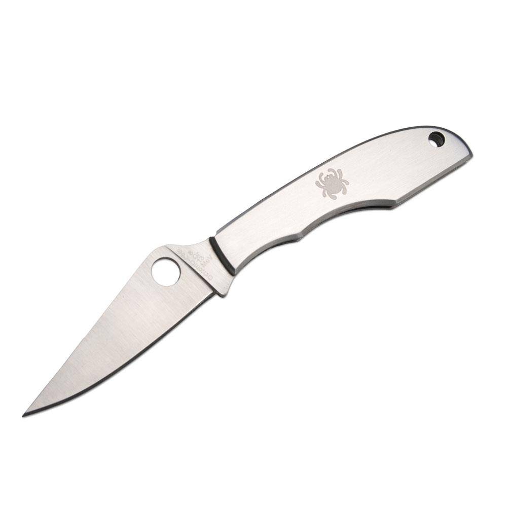 Spyderco Grasshopper Taschenmesser - Silber