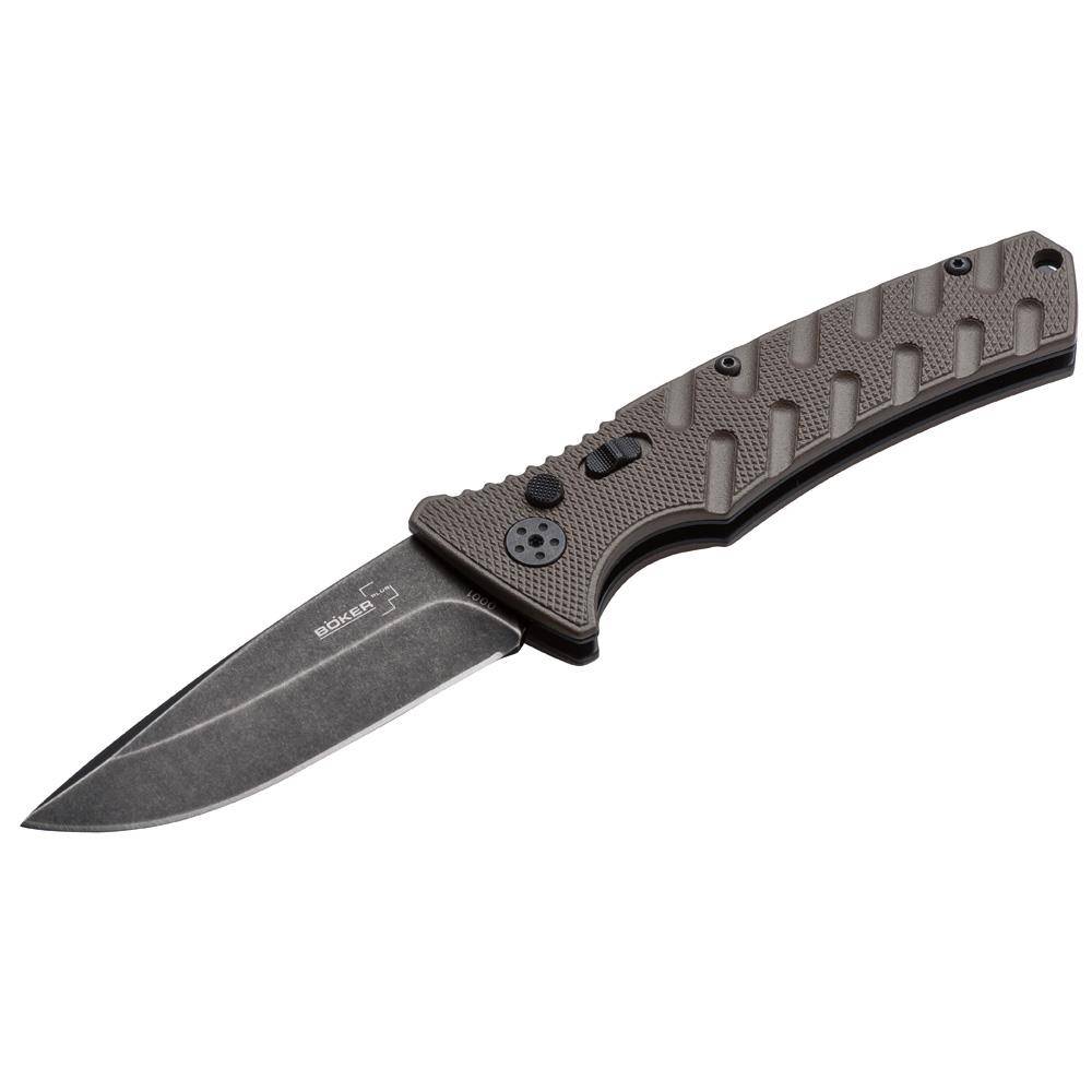 Böker Plus Strike Droppoint Coyote Taschenmesser - Braun