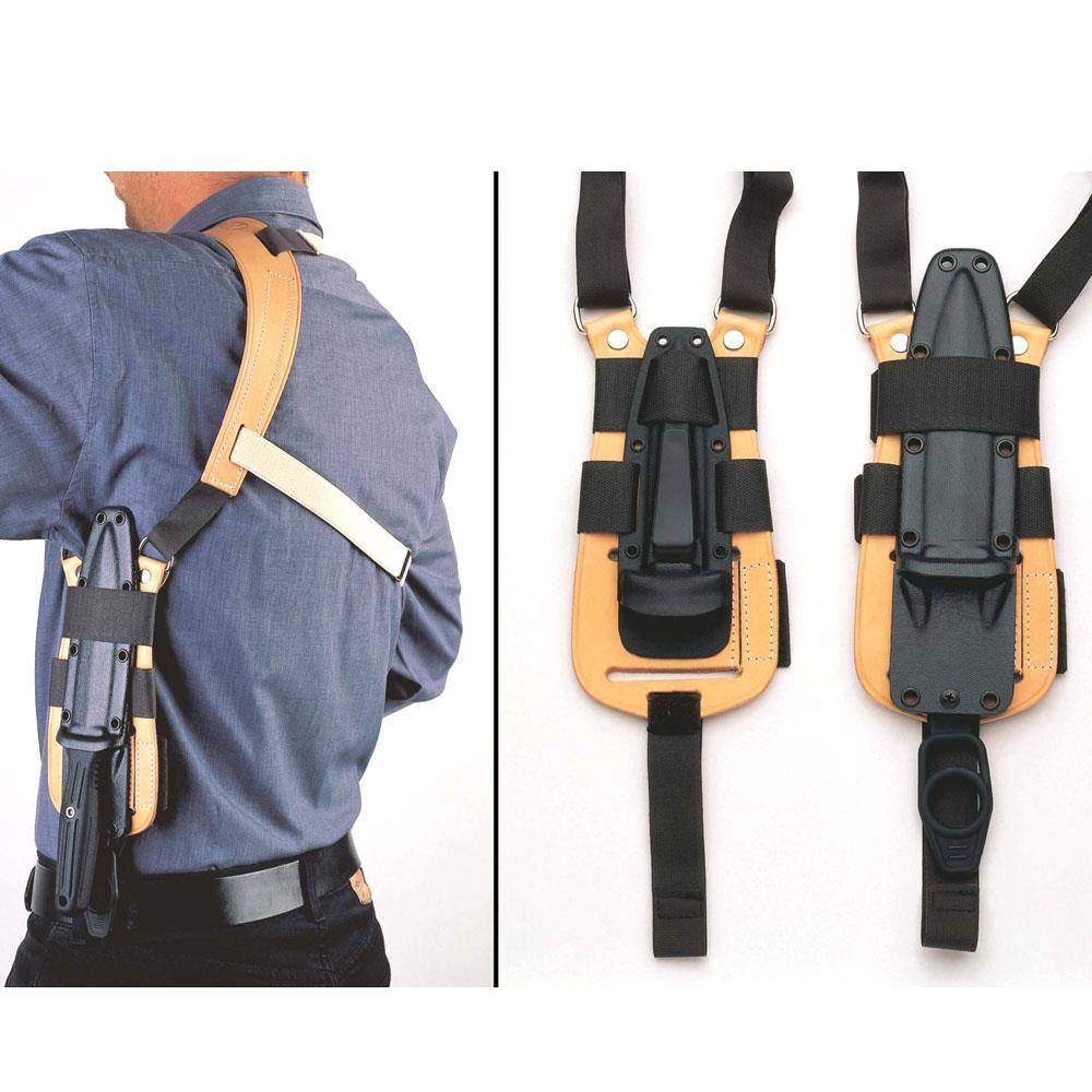 Böker Applegate-Fairbairn Schulterholster - Braun