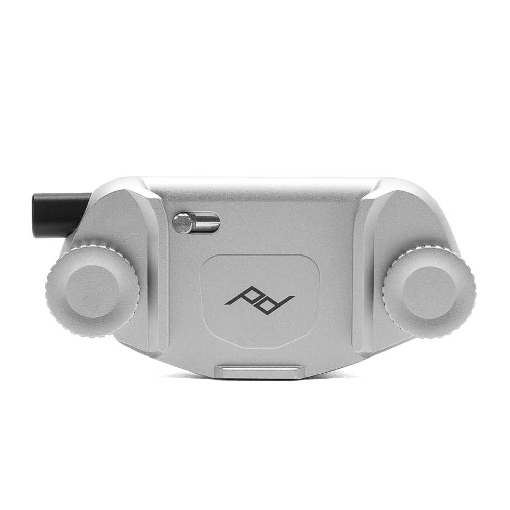 Peak Design Capture Clip (v3) Kamera Clip mit ARCA Wechselplatte silber