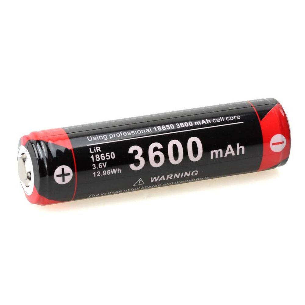 Klarus 18GT36 18650 Li-Ion Akku 3,6V 3600mAh