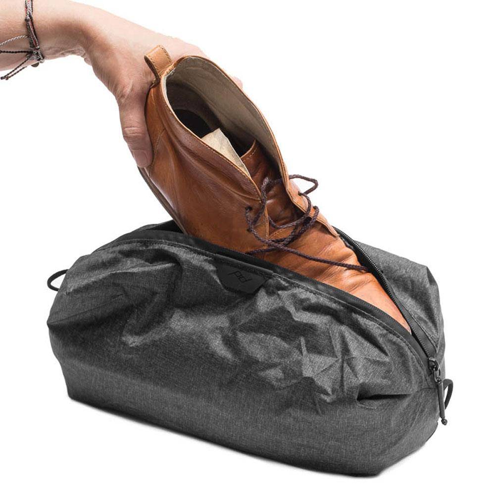 Peak Design Shoe Pouch Schuhbeutel - Charcoal (Dunkelgrau)