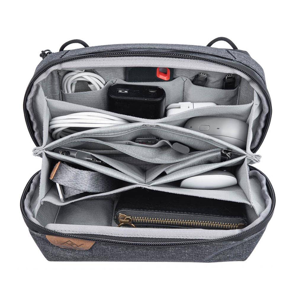 Peak Design Tech Pouch - Organizer-Tasche Charcoal (dunkelgrau)