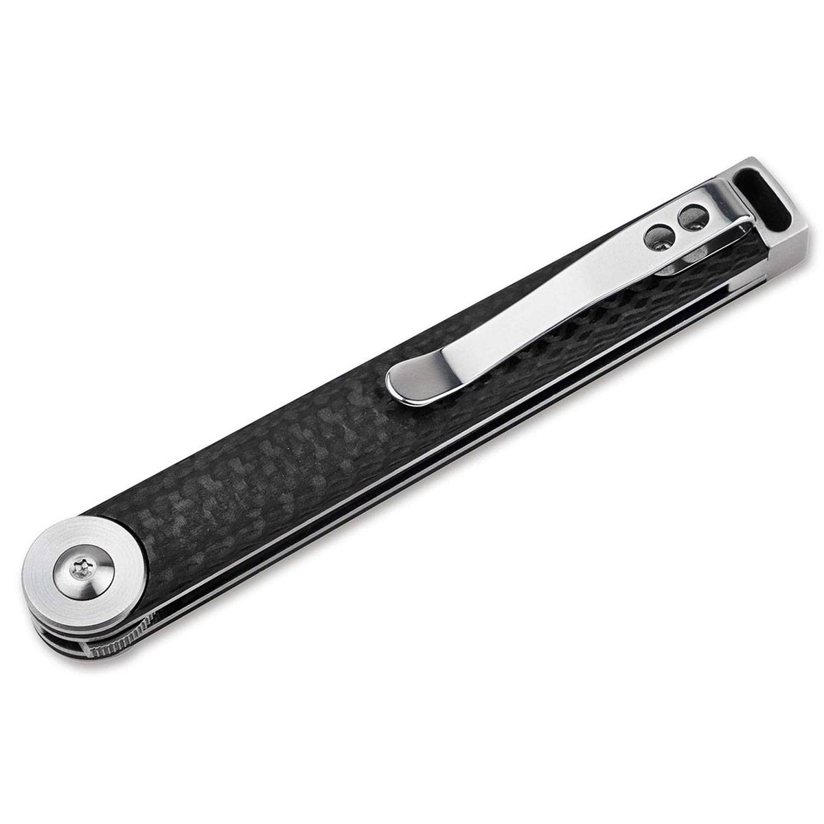 Böker Plus Kaizen Carbon S35VN Taschenmesser - Schwarz