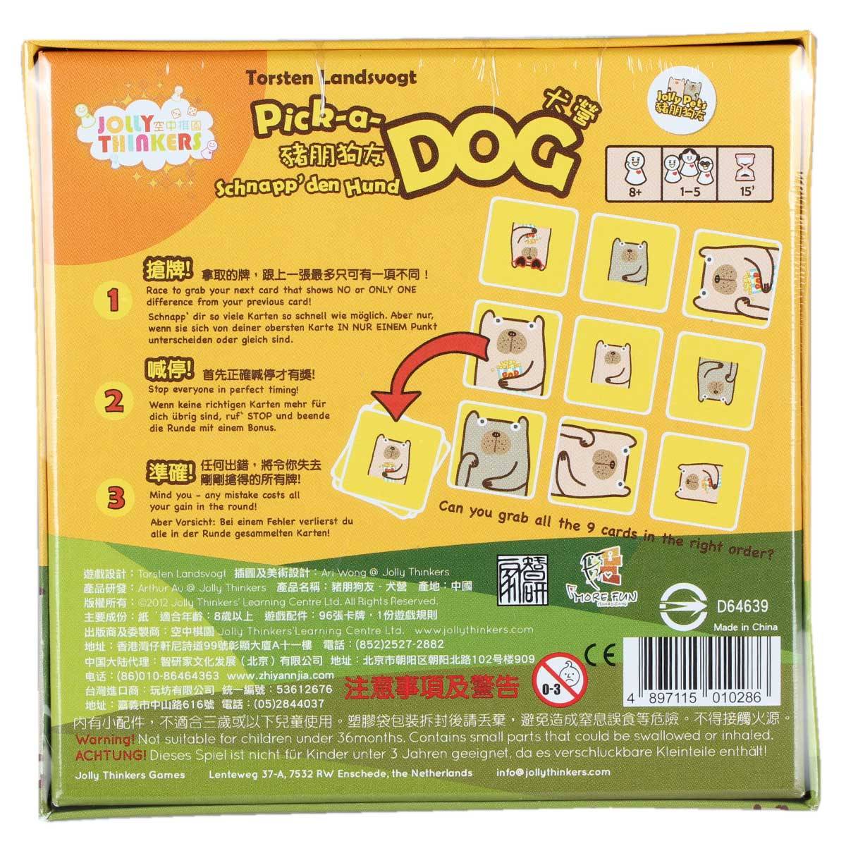 Jolly Thinkers Pick-a-Dog / Schnapp den Hund (DE/EN)