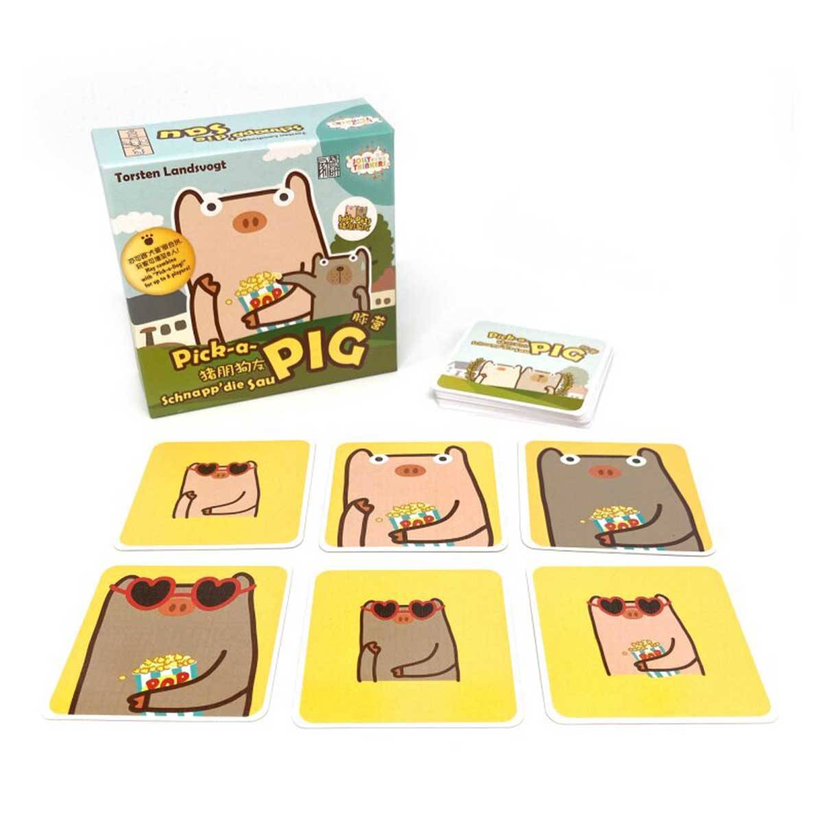 Jolly Thinkers Pick-a-Pig / Schnapp die Sau (DE/EN) (+)