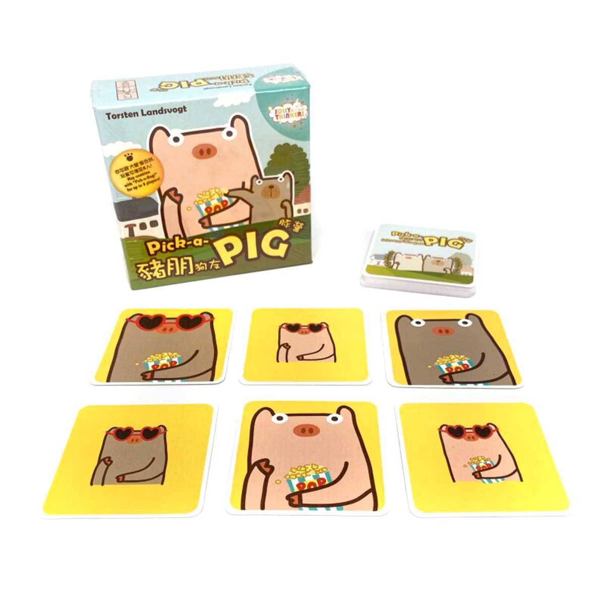 Jolly Thinkers Pick-a-Pig / Schnapp die Sau (DE/EN)
