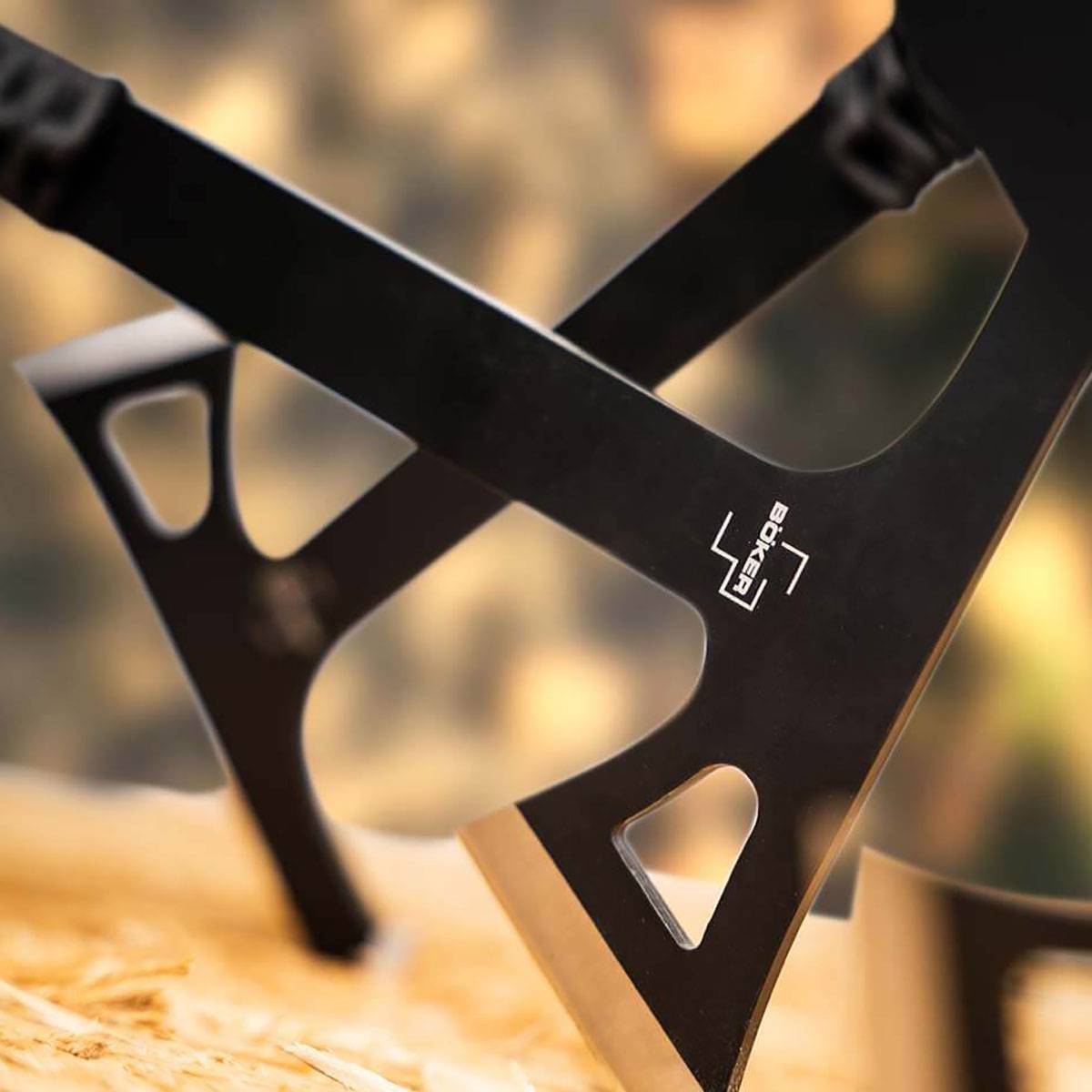 Böker Plus Mohican 3er Set Wurfaxt - Schwarz