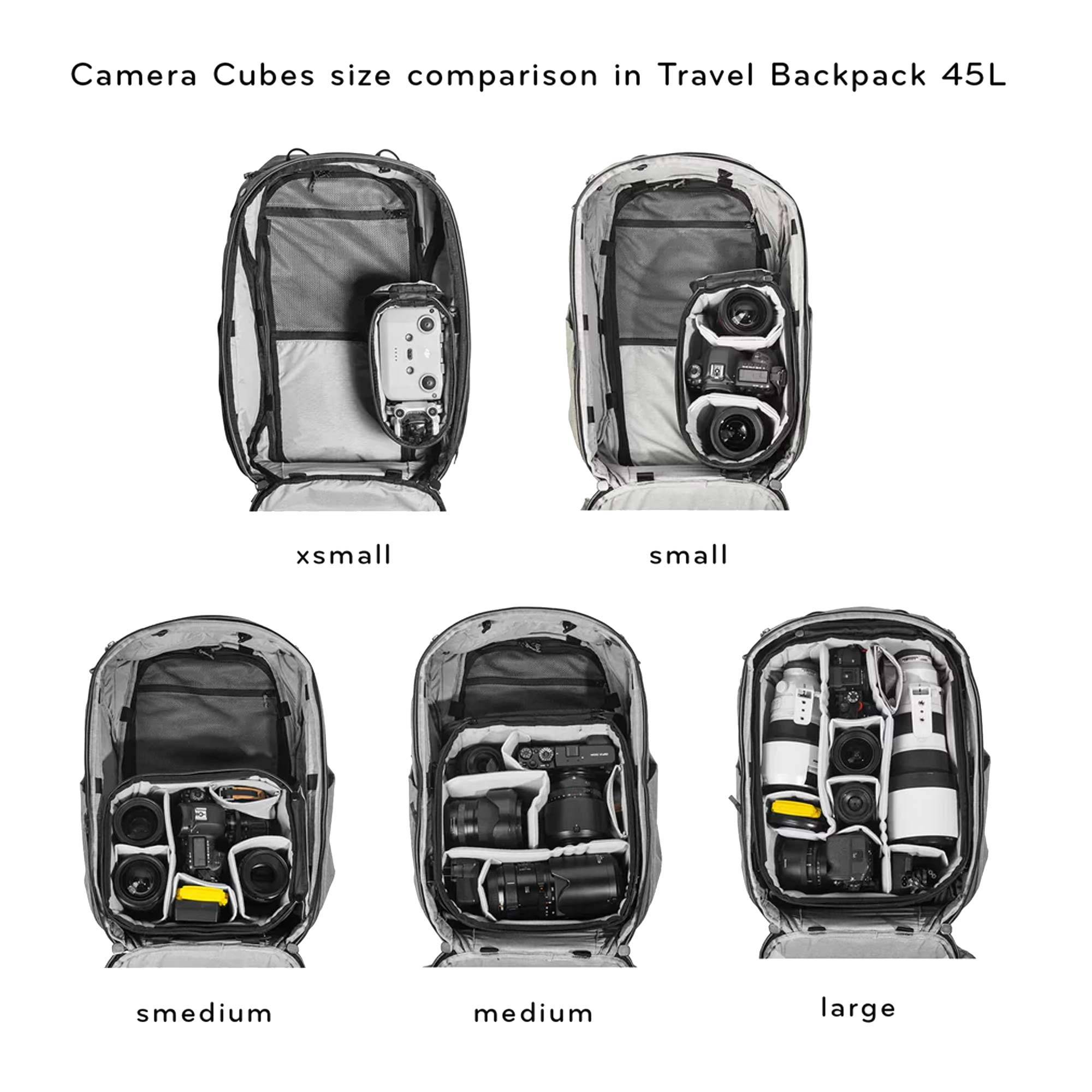 Peak Design Camera Cube V2 Large Organizer - Black