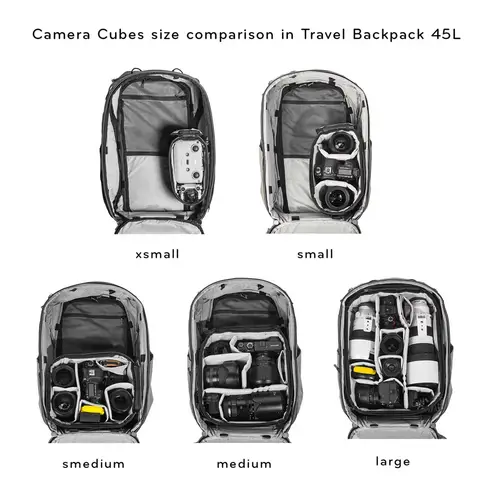 Peak Design Camera Cube V2 Large Organizer - Black Peak Design Camera Cube V2 Large Organizer - Black